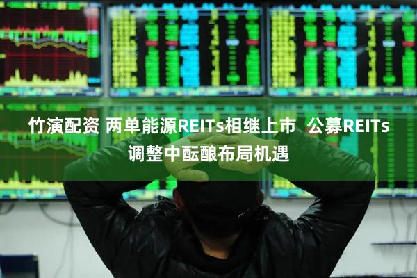 竹演配资 两单能源REITs相继上市  公募REITs调整中酝酿布局机遇